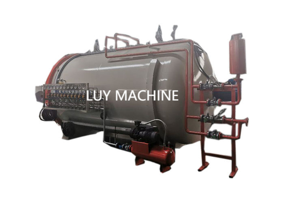 Προσαρμοσμένη διάμετρος 600mm έλεγχος PLC αποστείρωσης σύνθετου υλικού χυτρών πιέσεως