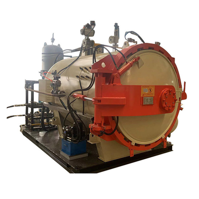 0.8MPa 600mm Διαμέτρου Εικονική οθόνη ελέγχου PLC Βιομηχανικός μικρός σύνθετος αυτόκλαβος για εργαστήριο