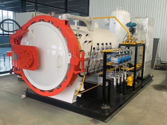Πιστοποιητικό CE ASME Οριζόντια υδραυλική ανοικτή πόρτα ιστιοφόρο Αυτοκλαβική σύνθετη επιφάνεια surfboard Κεντρικό στοιχείο κινητήρα