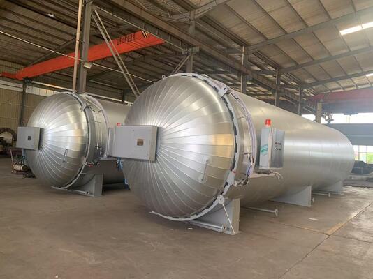 Ανεξάρτητο σύστημα κλειδαριού ασφαλείας ελέγχου κενού Βιομηχανικό Αυτοκλάβιο ινών άνθρακα Αεροπορία και αεροδιαστημική βιομηχανία