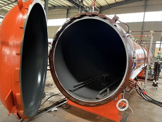 Αυτόματος αυτόκλειστος ανθρακονήματος για σκλήρυνση σύνθετων προϊόντων, εξαρτημάτων από ανθρακονήματα