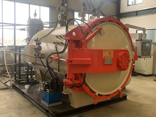 Συστήματα Τούβλος βιομηχανικού συνθετικού άνθρακα Αυτοκλάβος άνθρακα Υλικό ανθεκτικό σε υψηλές θερμοκρασίες και πίεση