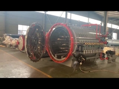 Αυτοκλάβος σύνθετης ανθρακικής ινών SS304 3 φάσης Ελέγχου PLC αποδοτικής επεξεργασίας