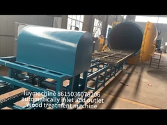 Επαγγελματικό εργοστάσιο επεξεργασίας ξύλου αυτοκλάβου με διπλή διασυνδέση ασφαλείας